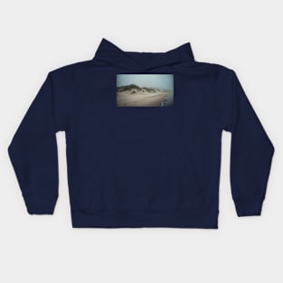 Foggy Day At The Beach Kids Hoodie